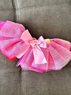 Baby Essentials Pink Tutu Baby 3M Like New
